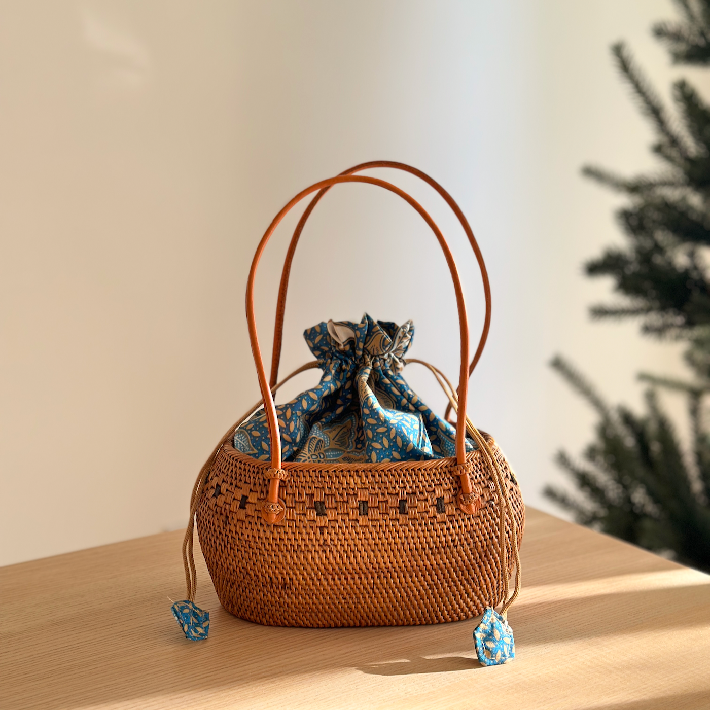 Bali Rattan Bag - Olivia