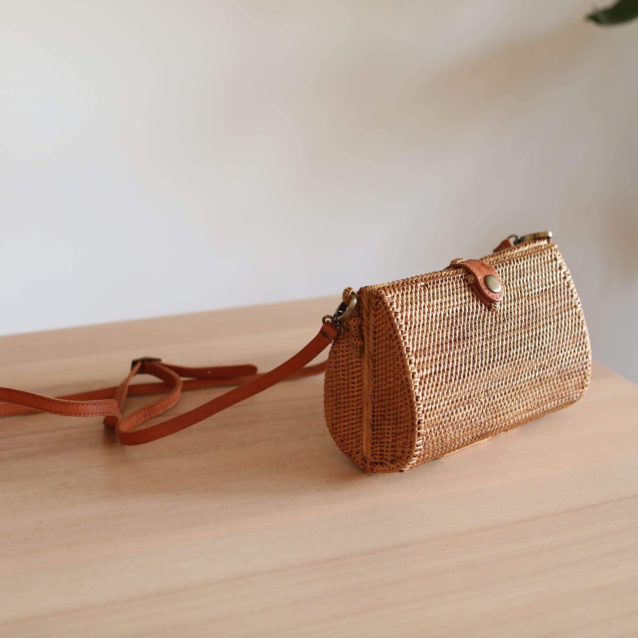 Rattan crossbody bag online