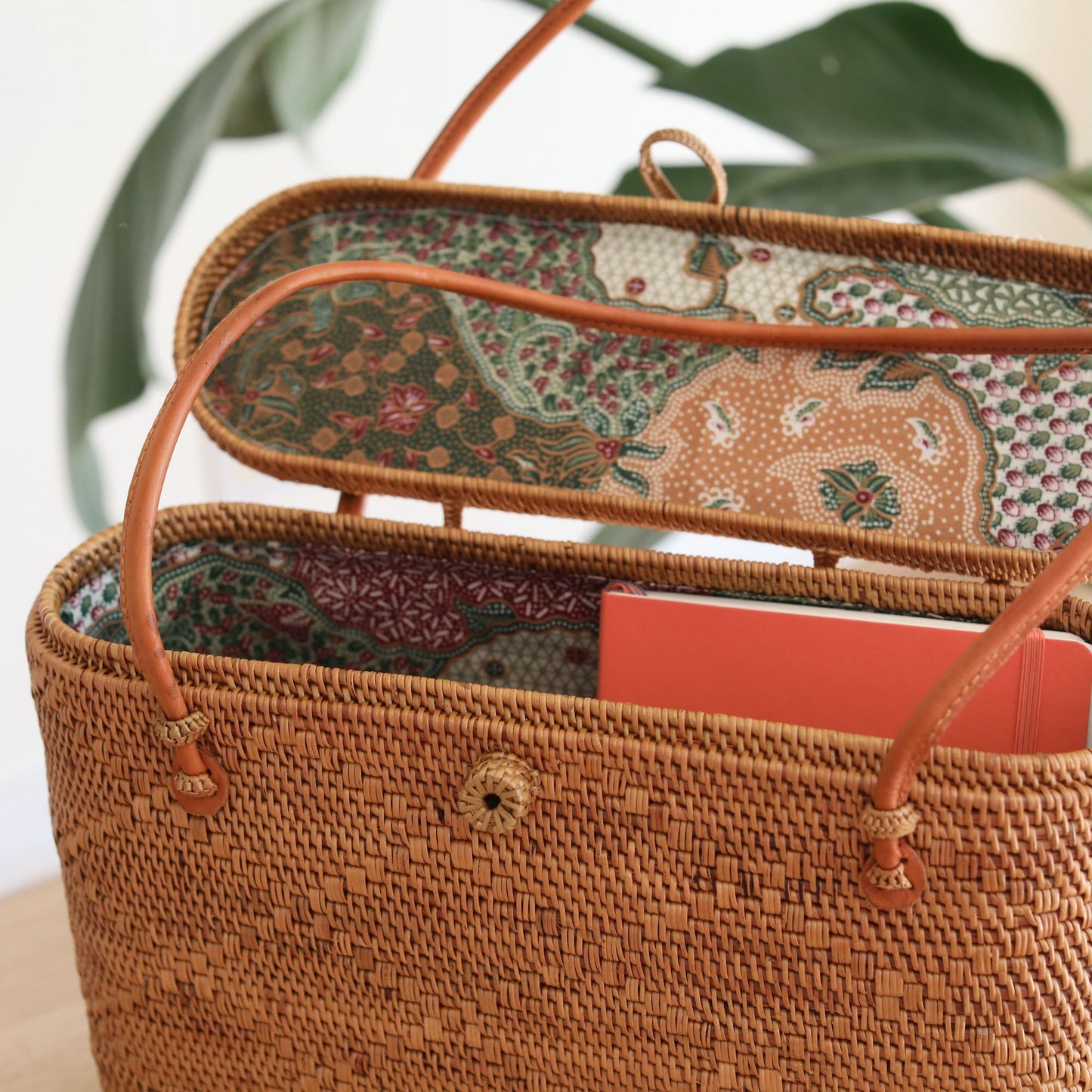 Bali Rattan Handbag - Melina